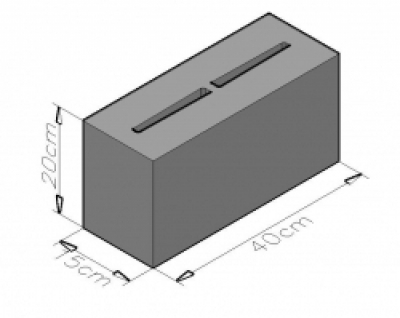 Cement Blocks Solid Fair Face 7NT (CYS EN 771-3:2003)